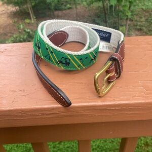 Simply Southern green golf belt